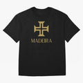 Madeira gold b Oversized T-Shirt Bring FIFA World Cup 2026 Highlighting Messi, CR7 and Mbappe, Argentina Energy, Stadium Chants, National Pride, Trophy Dreams and Unforgettable Football Memories; Made for Die Hard Supporters, Soccer Lovers, Game