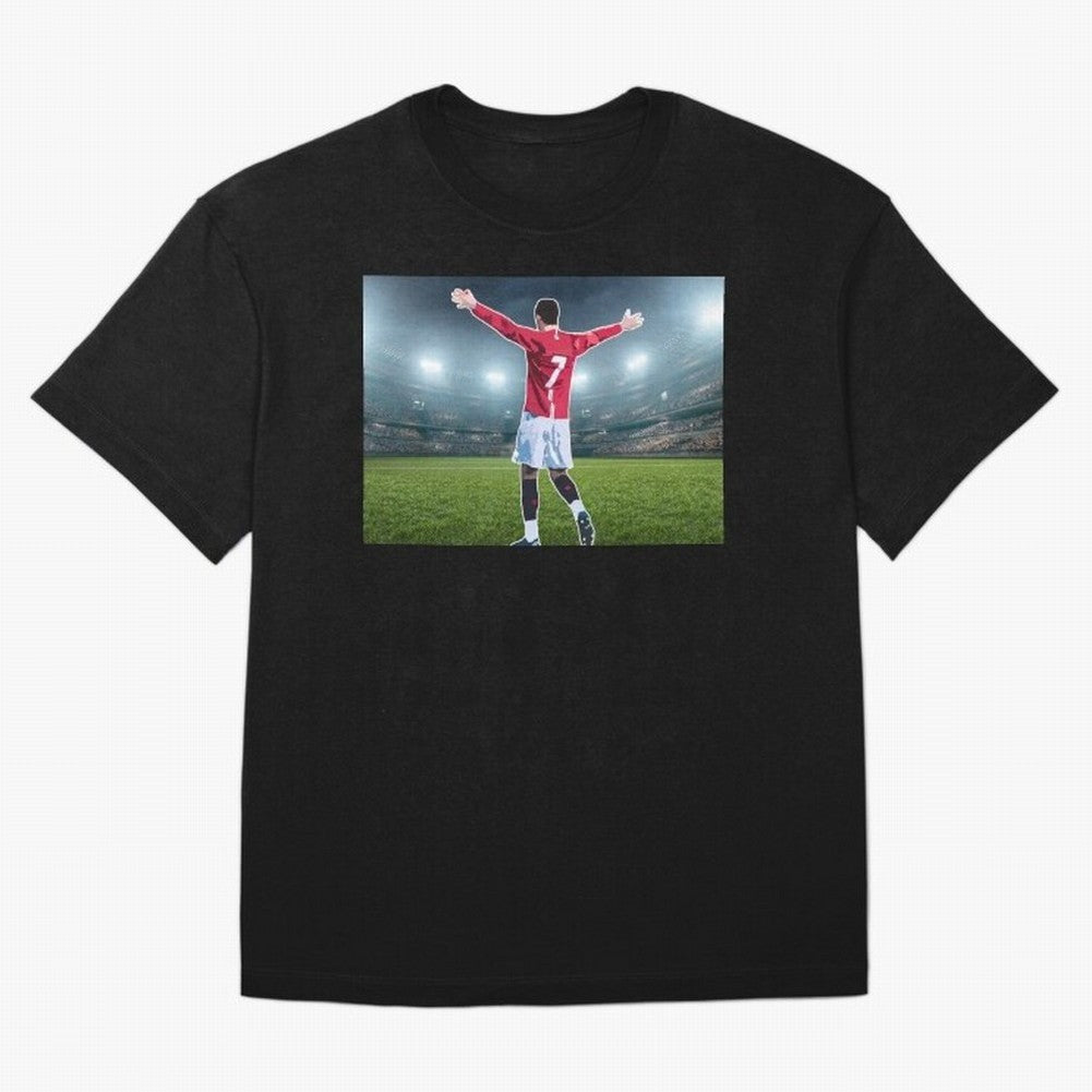 Ronaldo Oversized T-Shirt Celebrate the Biggest Stage of the FIFA World Cup 2026 Journey through Messi, CR7 and Mbappe Highlights, England and Germany Pride, Match Day Excitement, Supporter Culture, Golden Goals and Global Football Passion; Ideal
