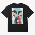 Lionel Messi and Cristiano Ronaldo Oversized T-Shirt Feel Match Day Hype around FIFA World Cup 2026 Group Stage, Haaland, Portugal, Spain and Germany, Match Day Excitement, Supporter Culture, Golden Goals and Global Football Passion; Made for