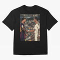Lionel Messi and Cristiano Ronaldo Oversized T-Shirt Celebrate Supporters United by FIFA World Cup 2026 Group Stage Filled with CR7 and Messi, Spain and Netherlands Energy, Football Festival Excitement, Trophy Ambitions, Country Rivalries and Star