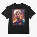 Lionel Messi Oversized T-Shirt Share Global Football Passion for FIFA World Cup 2026, Celebrating Neymar, England, France and Netherlands, Championship Spirit, Famous Goals, Roaring Crowds and International Football Unity; Created for Match Day