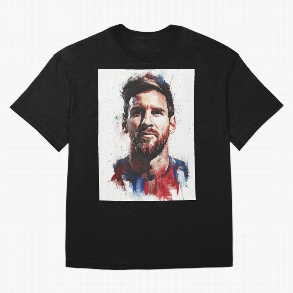 Lionel Messi Oversized T-Shirt Honor the Football Icons of Match Day Hype around FIFA World Cup 2026 Group Stage, Haaland and Mbappe, Germany, Football History, Final Match Energy, Crowd Noise and Once in a Lifetime Moments; Great for Supporters