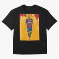 Lionel Messi Oversized T-Shirt Celebrate National Team Dreams in Global Football Passion for FIFA World Cup 2026, Connected to Messi, Neymar and Mbappe, Portugal, Spain and Germany, Football Passion, Legendary Performances, Festival Vibes and