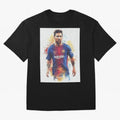 Lionel Messi Oversized T-Shirt Experience the Global Stage of Match Day Hype around FIFA World Cup 2026 Group Stage, Messi and Cristiano Ronaldo, Portugal, Spain and Germany, Fan Favorite Moments, National Team Passion, Big Match Drama and Soccer