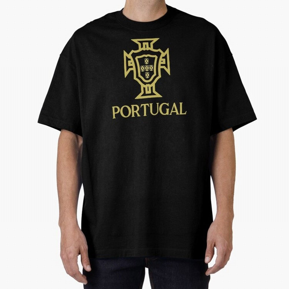 Portugal Oversized T-Shirt Fuel Your Fan Pride for Global Football Passion for FIFA World Cup 2026 USA Canada Mexico, Made for Haaland, Portugal, Fan Favorite Moments, National Team Passion, Big Match Drama and Soccer History; Built for Supporters