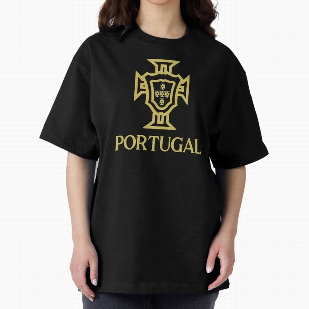 Portugal Oversized T-Shirt Fuel Your Fan Pride for Global Football Passion for FIFA World Cup 2026 USA Canada Mexico, Made for Haaland, Portugal, Fan Favorite Moments, National Team Passion, Big Match Drama and Soccer History; Built for Supporters