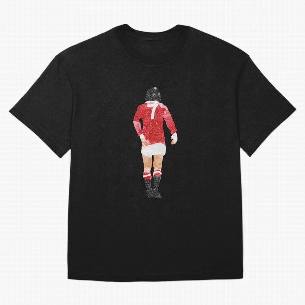 George Best watercolour Manchester United Football Northern Ireland Legend number 7 Man United Red D Oversized T-Shirt Carry the Dream of FIFA World Cup 2026 Driven by CR7, Argentina Energy, Tournament Hype, Historic Matchups, Family Viewing