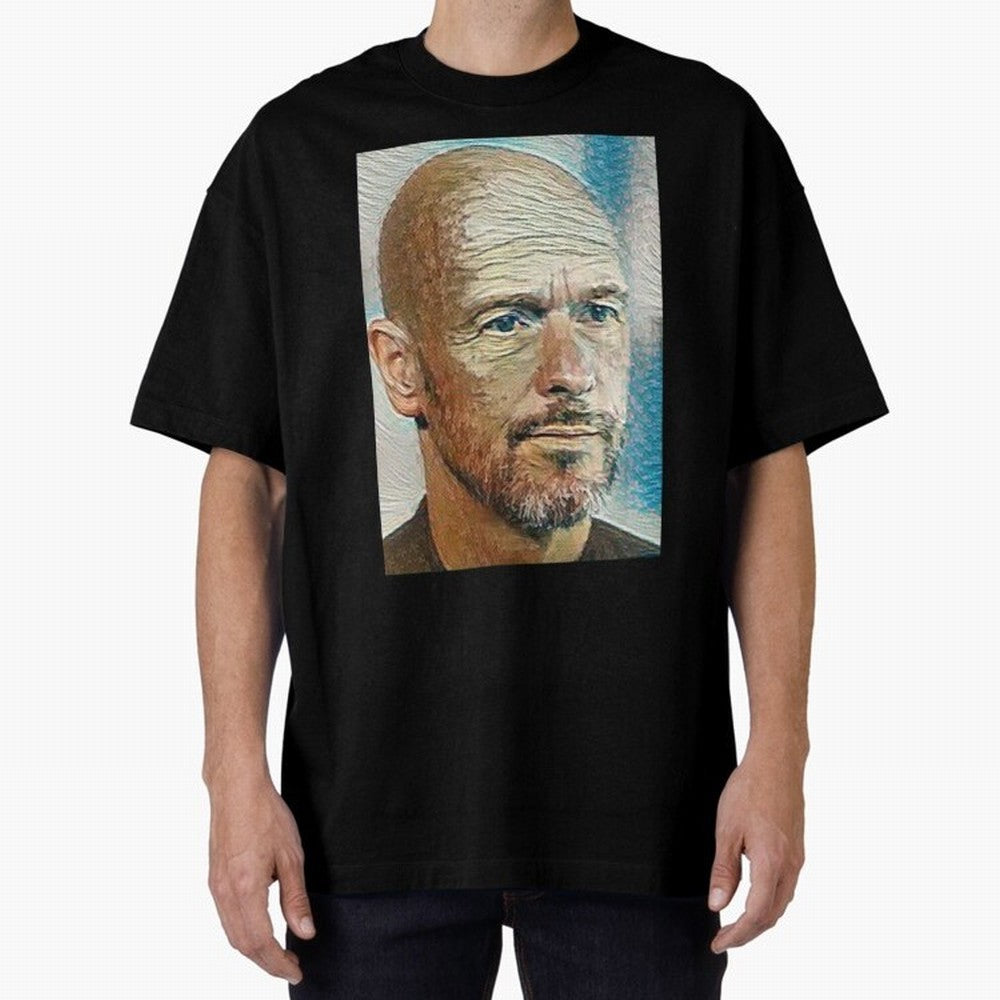 Erik Ten Hag Oversized T-Shirt Bring Retro Soccer Energy to the FIFA World Cup 2026 Journey through Messi, Neymar and Mbappe Highlights, Argentina and Brazil Pride, Fan Favorite Moments, National Team Passion, Big Match Drama and Soccer History;