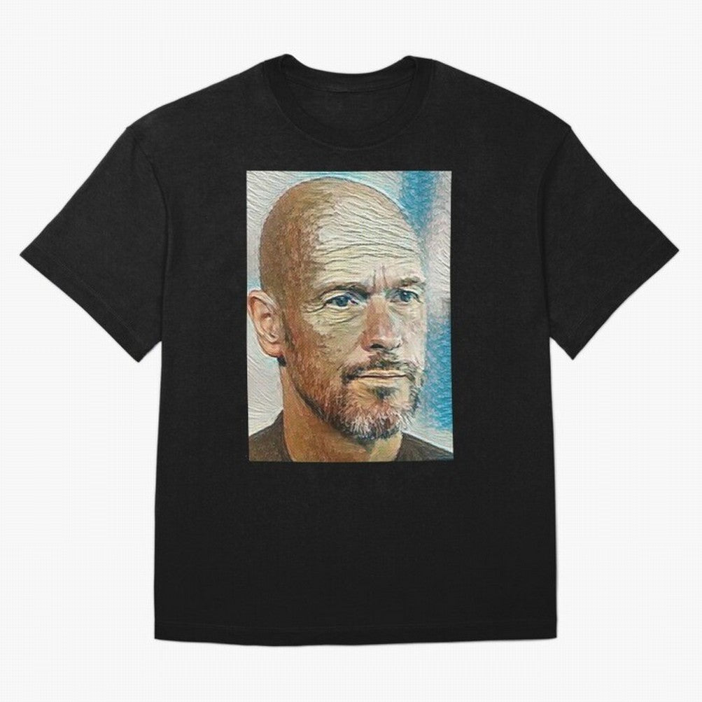 Erik Ten Hag Oversized T-Shirt Bring Retro Soccer Energy to the FIFA World Cup 2026 Journey through Messi, Neymar and Mbappe Highlights, Argentina and Brazil Pride, Fan Favorite Moments, National Team Passion, Big Match Drama and Soccer History;