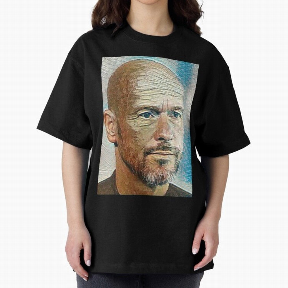 Erik Ten Hag Oversized T-Shirt Bring Retro Soccer Energy to the FIFA World Cup 2026 Journey through Messi, Neymar and Mbappe Highlights, Argentina and Brazil Pride, Fan Favorite Moments, National Team Passion, Big Match Drama and Soccer History;