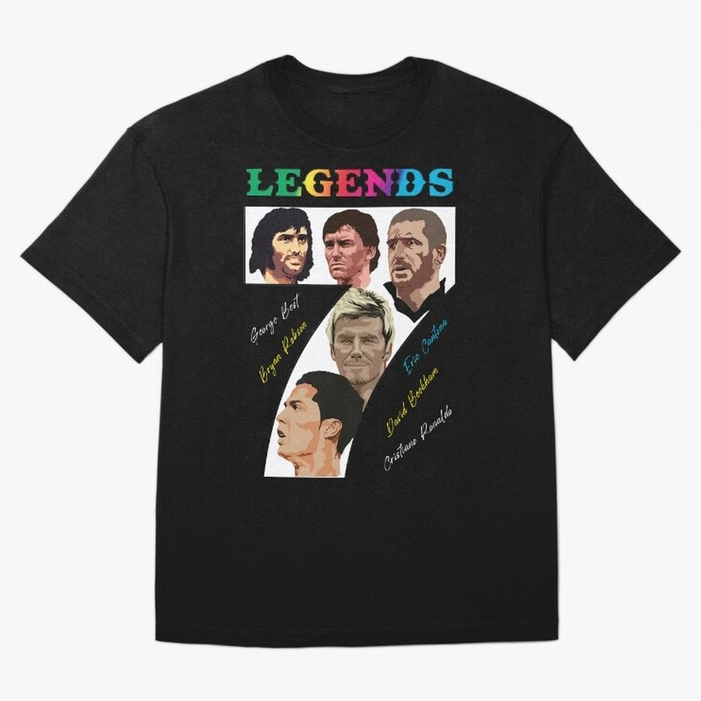LEGENDS OF FOOTBALL Oversized T-Shirt Keep Football History Alive during FIFA World Cup 2026 Spirit, Built around France, Messi and Cristiano Ronaldo, Goal Celebration Energy, Supporter Heritage, Football Icons and Worldwide Tournament Joy; Created
