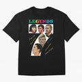 LEGENDS OF FOOTBALL Oversized T-Shirt Keep Football History Alive during FIFA World Cup 2026 Spirit, Built around France, Messi and Cristiano Ronaldo, Goal Celebration Energy, Supporter Heritage, Football Icons and Worldwide Tournament Joy; Created