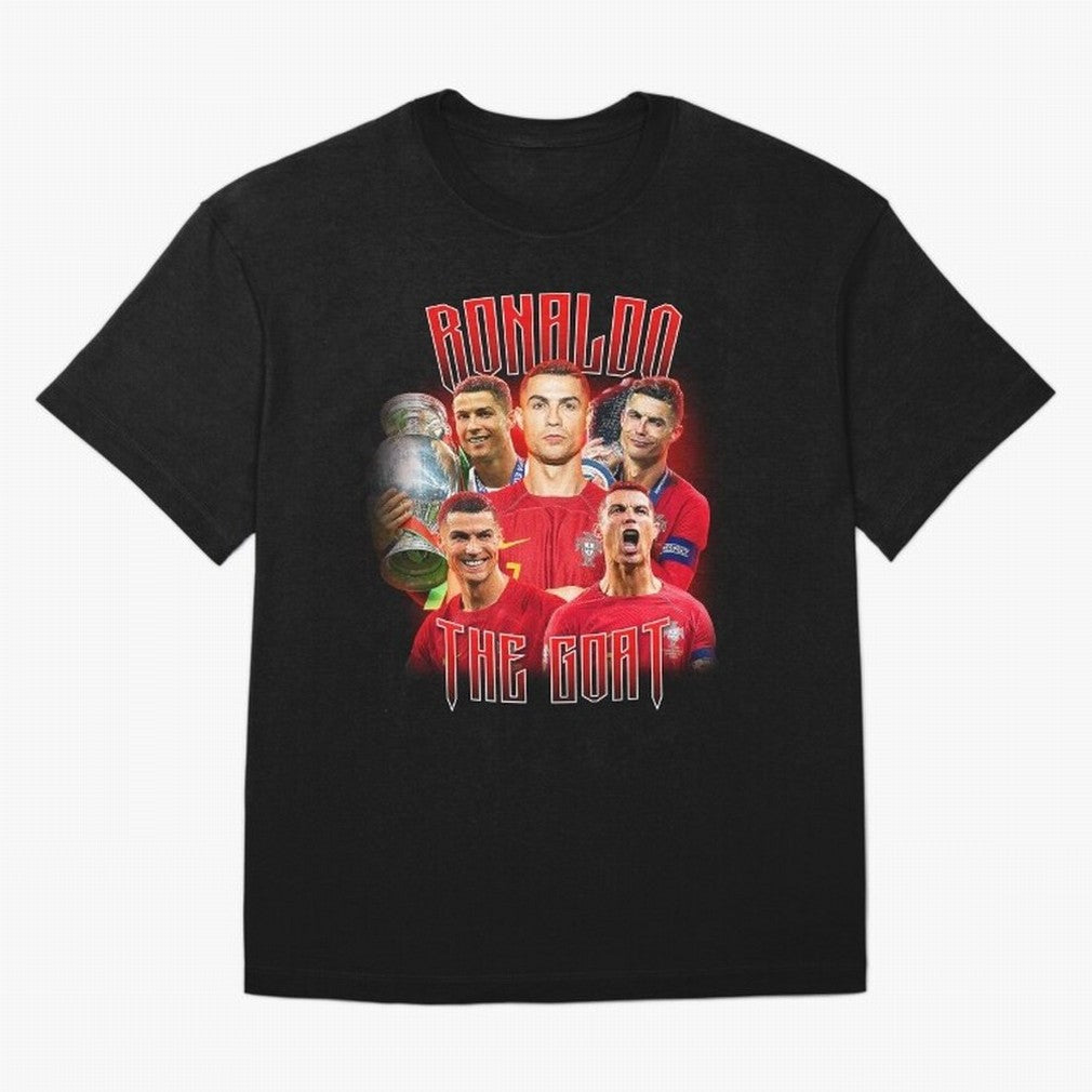 Cristiano Ronaldo Vintage Style Tee, Bootleg Tee, Bootleg T Shirt, Rap Tee Oversized T-Shirt Celebrate Global Passion for FIFA World Cup 2026 USA Canada Mexico for Fans of Neymar, Haaland and Cristiano Ronaldo and England, Bringing Retro Football