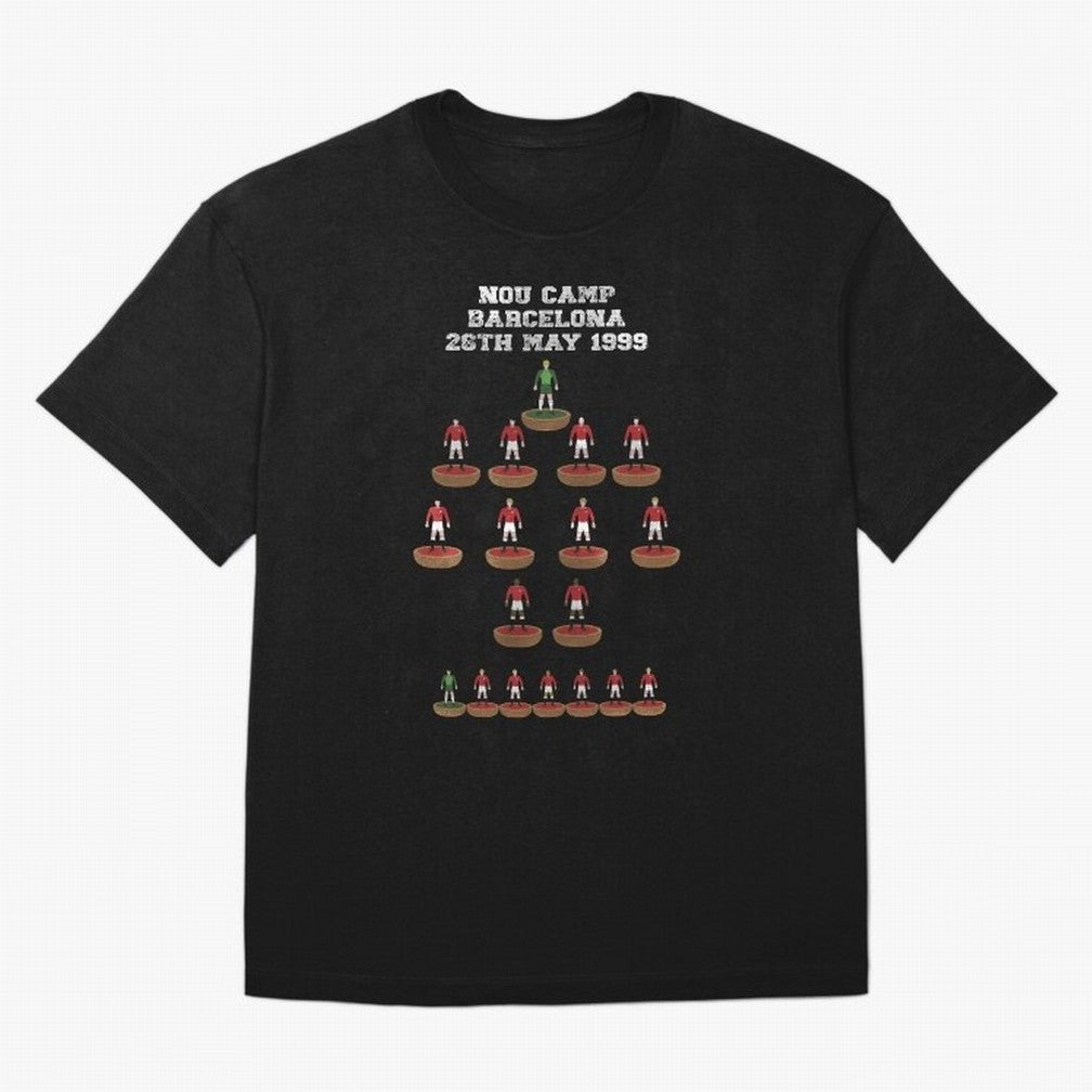 Manchester United Champions League 1999 Oversized T-Shirt Celebrate FIFA World Cup 2026 USA Canada Mexico Connected to Haaland and Mbappe, Brazil, Portugal and Argentina Energy, Fan Favorite Moments, National Team Passion, Big Match Drama and