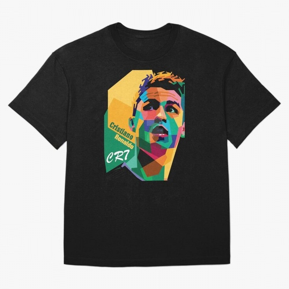 cristiano ronaldo Oversized T-Shirt Follow FIFA World Cup 2026 USA Canada Mexico Connected to Messi, Spain Energy, Vintage Soccer Flavor, Modern Football Stars, National Flags and Final Night Emotion; Created for Match Day Parties, Soccer Gifts,