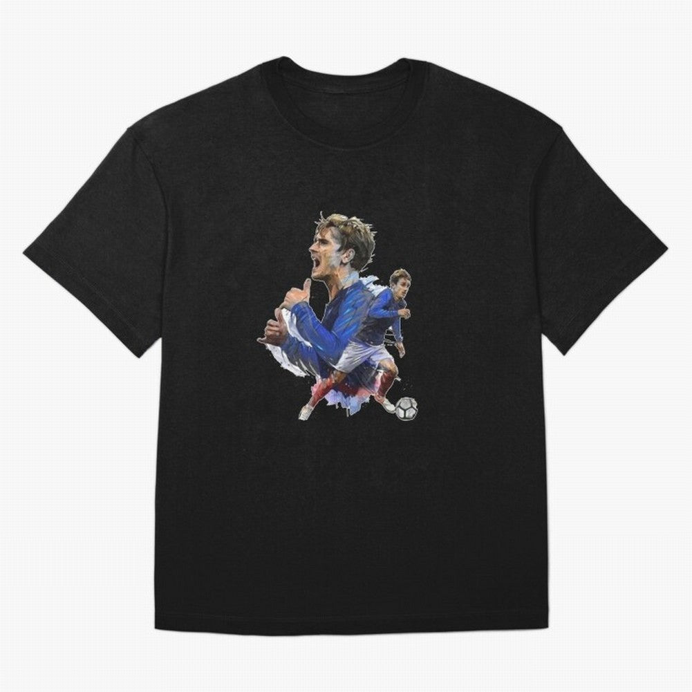 Griezmann Oversized T-Shirt Celebrate Classic Football Spirit in the FIFA World Cup 2026 USA Canada Mexico Journey through Mbappe and Neymar Highlights, France Pride, Stadium Chants, National Pride, Trophy Dreams and Unforgettable Football