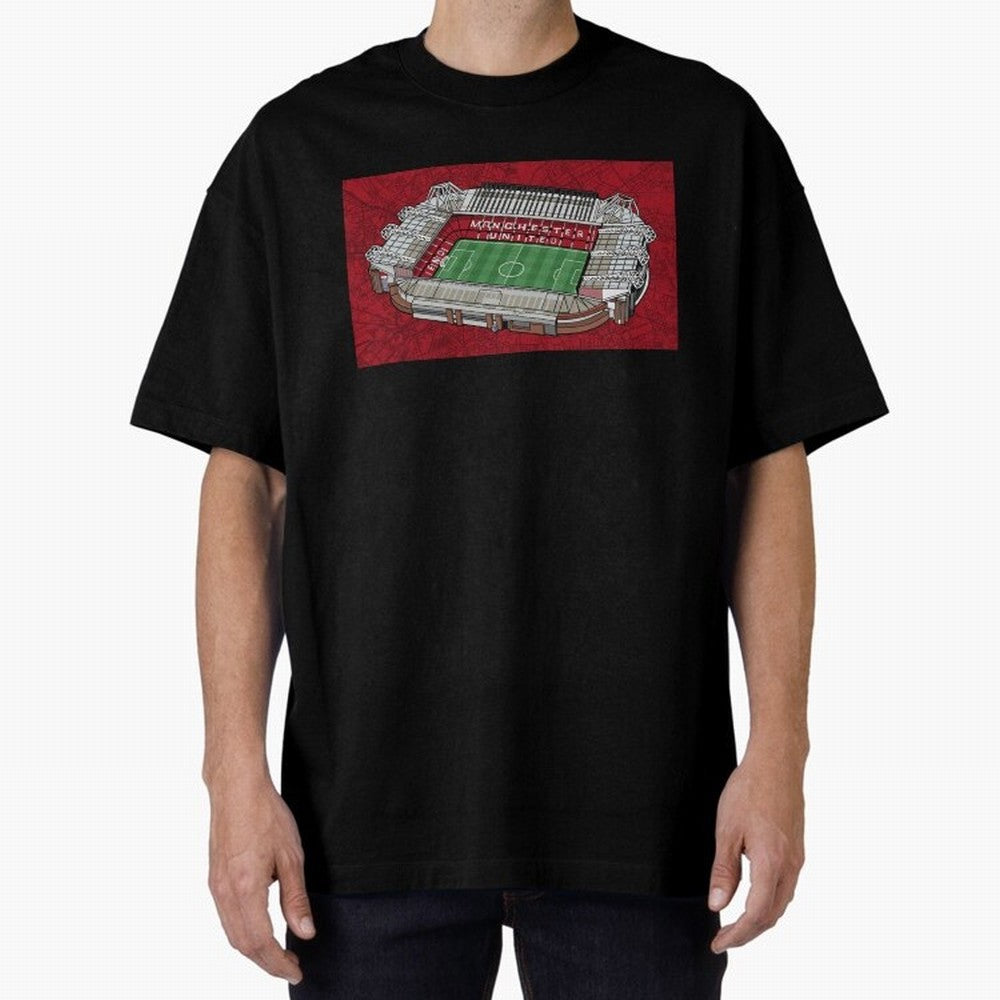 Old Trafford Manchester United Oversized T-Shirt Bring Match Day Fire to FIFA World Cup 2026 Group Stage Spirit, Featuring Argentina and Brazil, Mbappe, Match Day Excitement, Supporter Culture, Golden Goals and Global Football Passion; Ideal for