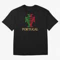 Portugal Tuga Gold Oversized T-Shirt Back the Journey through FIFA World Cup 2026 Group Stage for Fans of Haaland and Mbappe and Spain, Bringing Champion Mindset, Group Stage Buzz, Knockout Tension and Passionate Fan Culture; Perfect for People Who