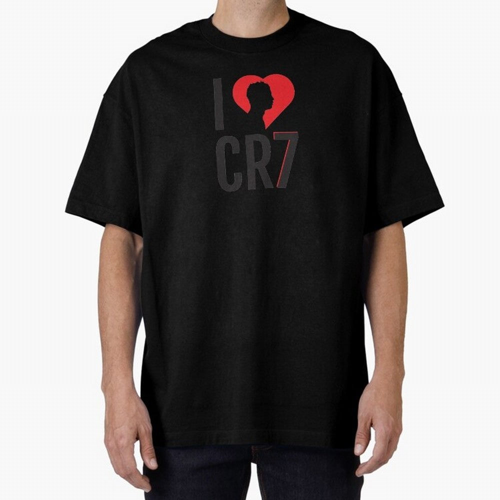 I Love Cristiano Ronaldo T-Shirt - I Elevate FIFA World Cup 2026 for Fans of Haaland and France, Bringing Vintage Soccer Flavor, Modern Football Stars, National Flags and Final Night Emotion; Ideal for Fans Who Follow Messi, Cristiano Ronaldo, CR7,