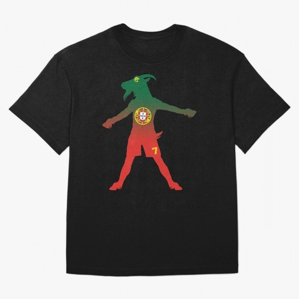Cristiano Ronaldo GOAT Oversized T-Shirt Feel International Energy from Match Day Hype around FIFA World Cup 2026 Group Stage, Messi, CR7 and Mbappe, Spain and Netherlands, Supporter Pride, Iconic Celebrations, Legendary Names and Global Match Day
