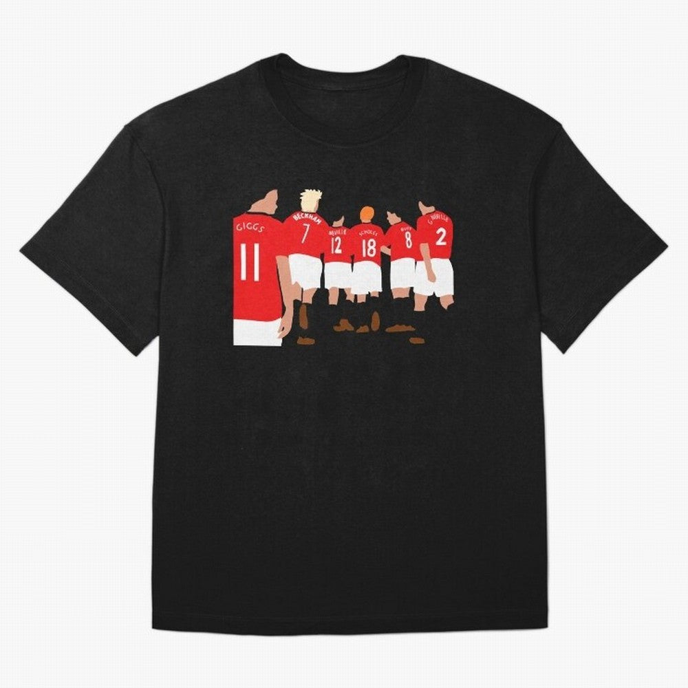 Class of 92 - Manchester United Legends Oversized T-Shirt Bring Retro Soccer Energy to the FIFA World Cup 2026 USA Canada Mexico Journey through CR7 Highlights, Argentina Pride, Championship Spirit, Famous Goals, Roaring Crowds and International