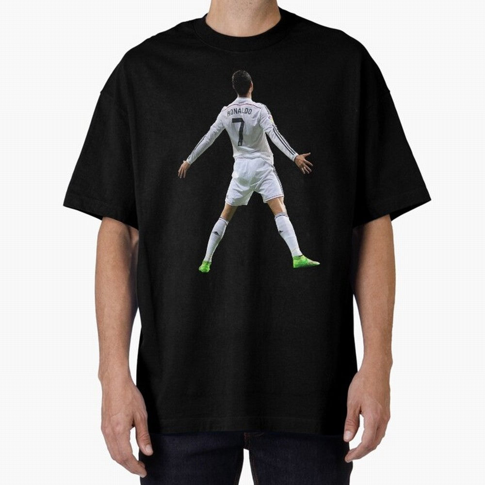 CR7 Oversized T-Shirt Support the Legends of FIFA World Cup 2026 Group Stage for Fans of Neymar, Haaland and Cristiano Ronaldo and England and Germany, Bringing Vintage Soccer Flavor, Modern Football Stars, National Flags and Final Night Emotion;