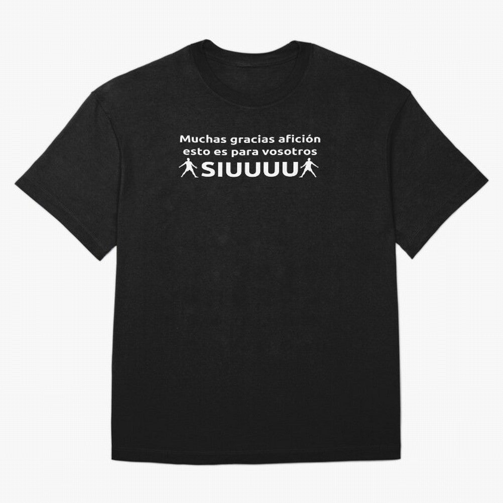 Muchas gracias afici¨®n, esto es para vosotros Siuuu Oversized T-Shirt Bring Legendary Rivalry Energy to FIFA World Cup 2026 Built around CR7, England, France and Netherlands Energy, Stadium Memories, Football Loyalty, International Chants and