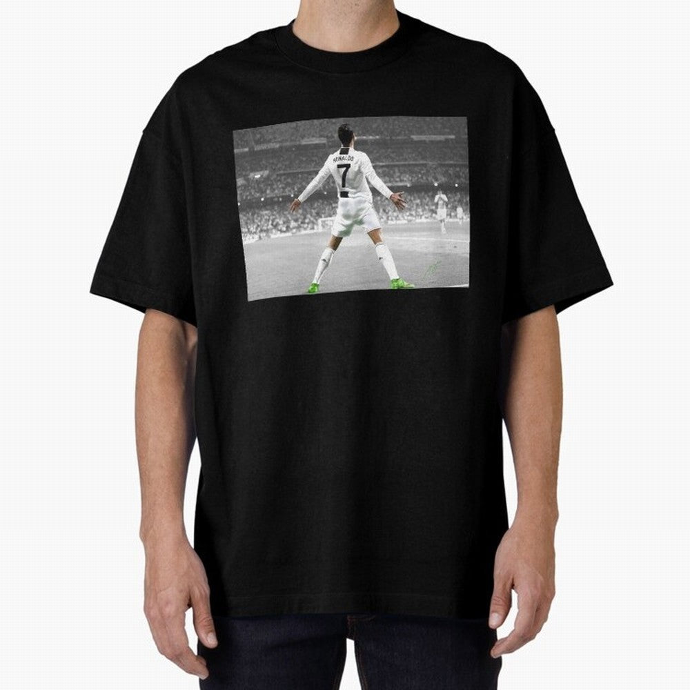 Cristiano Ronaldo Oversized T-Shirt Experience FIFA World Cup 2026 Group Stage Inspired by Cristiano Ronaldo, Argentina and Brazil Energy, Vintage Soccer Flavor, Modern Football Stars, National Flags and Final Night Emotion; Perfect for Supporters