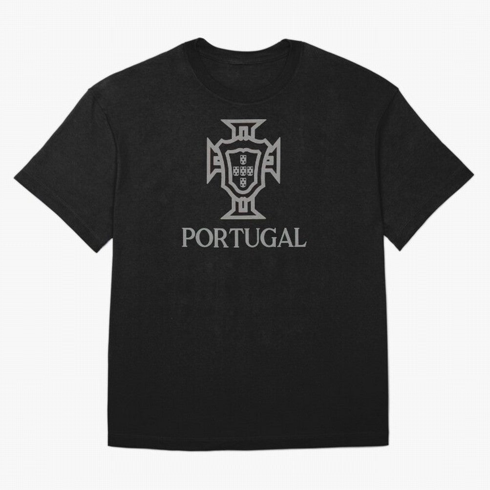 Portugal Grey 2 Oversized T-Shirt Turn Football Passion into Match Day Hype around FIFA World Cup 2026 Group Stage, Haaland, France, Soccer Culture, Superstar Moments, National Team Dreams and Competitive Fire; Great for Watch Parties, Sports Bars,