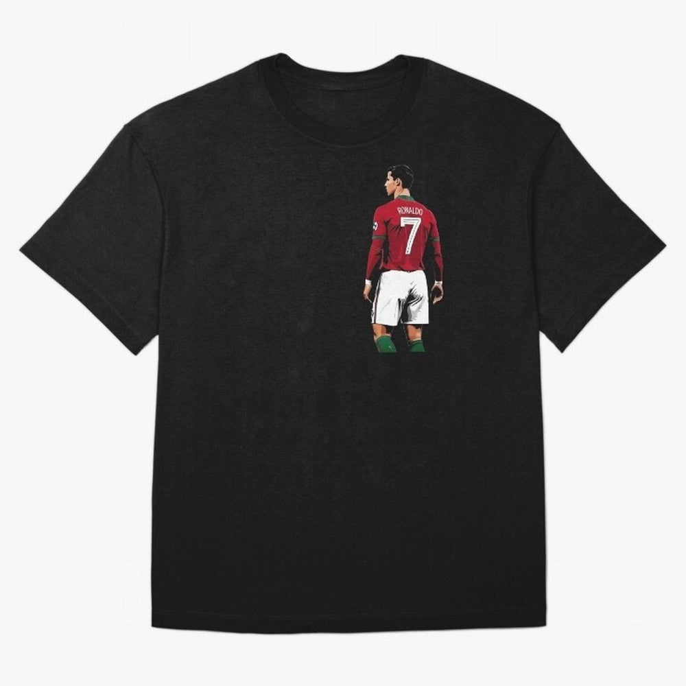 Cristiano Ronaldo inspired design Oversized T-Shirt Step into Global Football Passion for FIFA World Cup 2026, Driven by Messi, Neymar and Mbappe, Brazil, Portugal and Argentina, Stadium Chants, National Pride, Trophy Dreams and Unforgettable