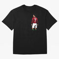 Cristiano Ronaldo inspired design Oversized T-Shirt Step into Global Football Passion for FIFA World Cup 2026, Driven by Messi, Neymar and Mbappe, Brazil, Portugal and Argentina, Stadium Chants, National Pride, Trophy Dreams and Unforgettable