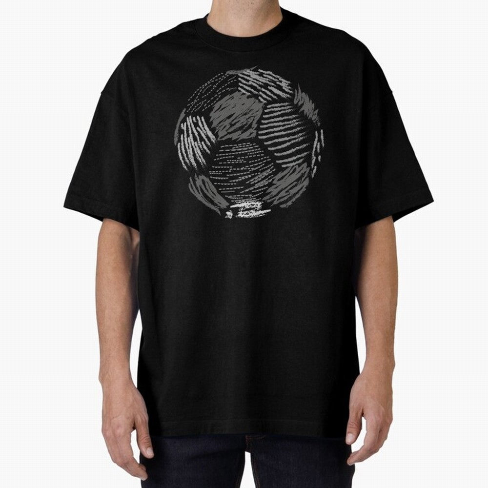 Soccer ball Oversized T-Shirt Cheer for Match Day Hype around FIFA World Cup 2026 Group Stage, CR7, Spain and Netherlands, Champion Mindset, Group Stage Buzz, Knockout Tension and Passionate Fan Culture; Ideal for Football Dads, Football Moms,