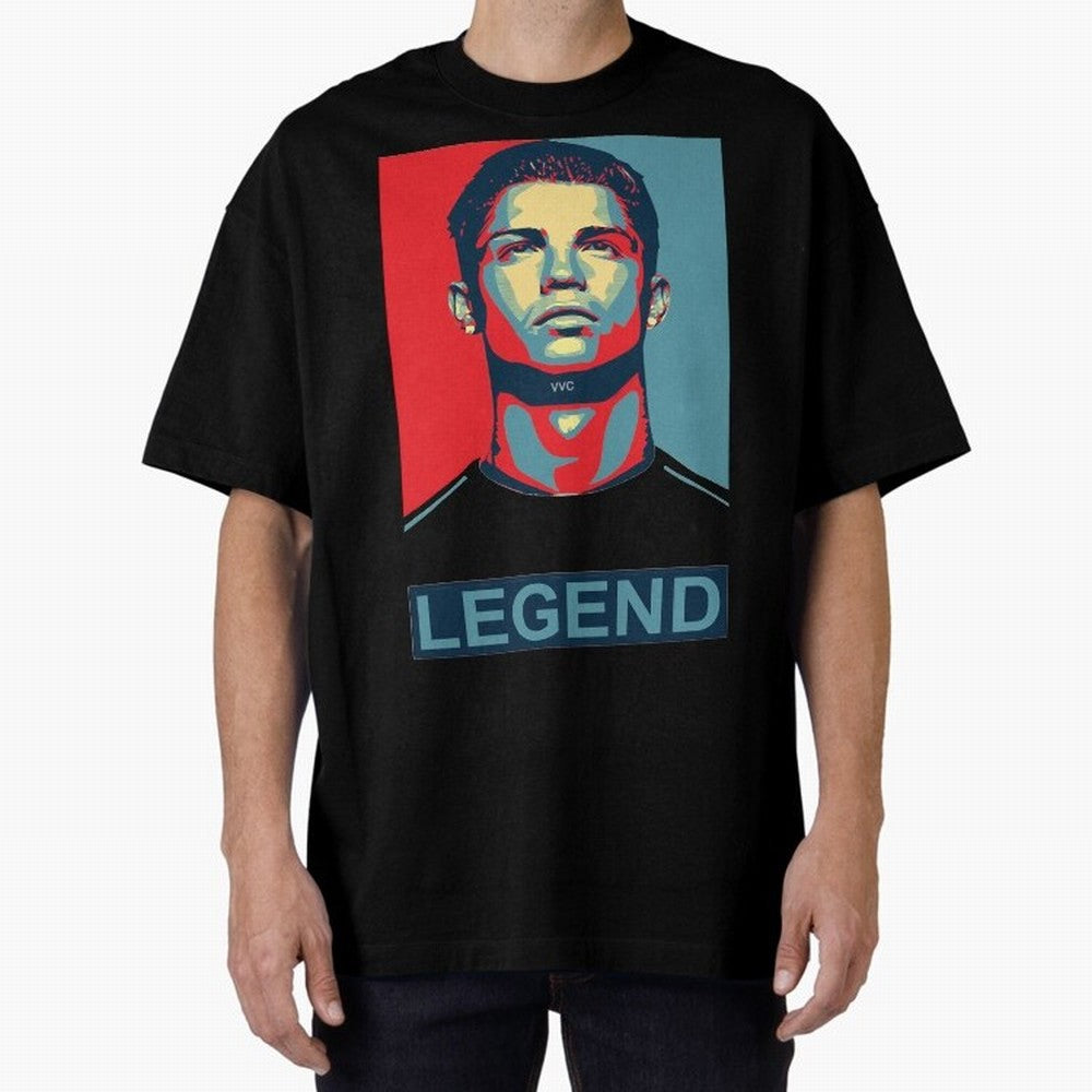 cristiano ronaldo legend Es Oversized T-Shirt Make the Season About Global Football Passion for FIFA World Cup 2026 Group Stage, with Cristiano Ronaldo, Haaland and CR7, Argentina and Brazil, Global Supporter Spirit, Legendary Goals, National