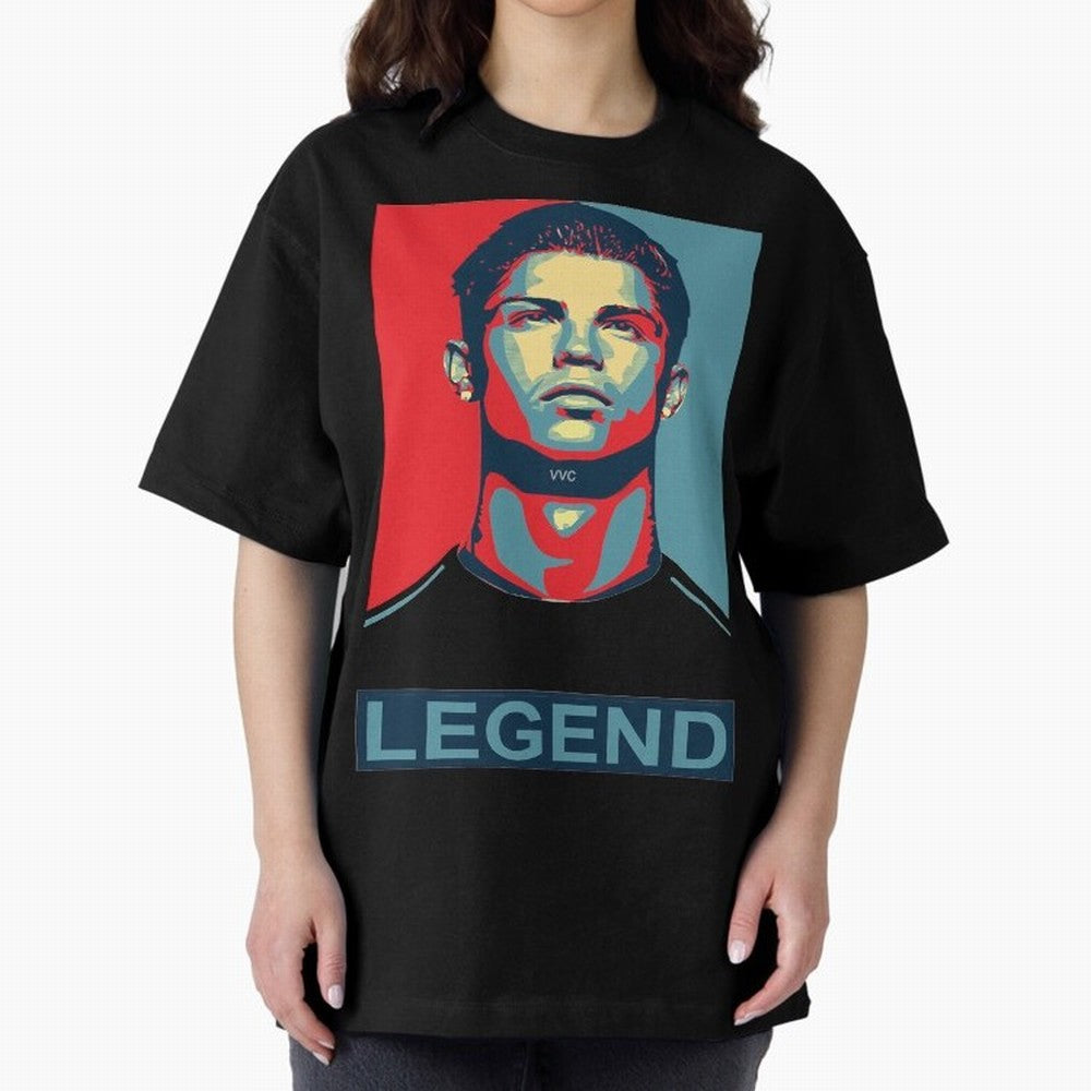 cristiano ronaldo legend Es Oversized T-Shirt Make the Season About Global Football Passion for FIFA World Cup 2026 Group Stage, with Cristiano Ronaldo, Haaland and CR7, Argentina and Brazil, Global Supporter Spirit, Legendary Goals, National