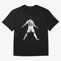 CR7 Cristiano Ronaldo Artwork - Pop Art Style Oversized T-Shirt Feel International Energy from the FIFA World Cup 2026 USA Canada Mexico Journey through CR7 Highlights, England, France and Netherlands Pride, Sports Nostalgia, International