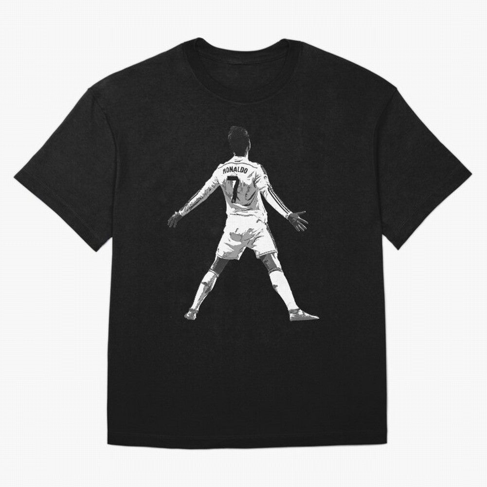 CR7 Cristiano Ronaldo Artwork - Pop Art Style Oversized T-Shirt Feel International Energy from the FIFA World Cup 2026 USA Canada Mexico Journey through CR7 Highlights, England, France and Netherlands Pride, Sports Nostalgia, International