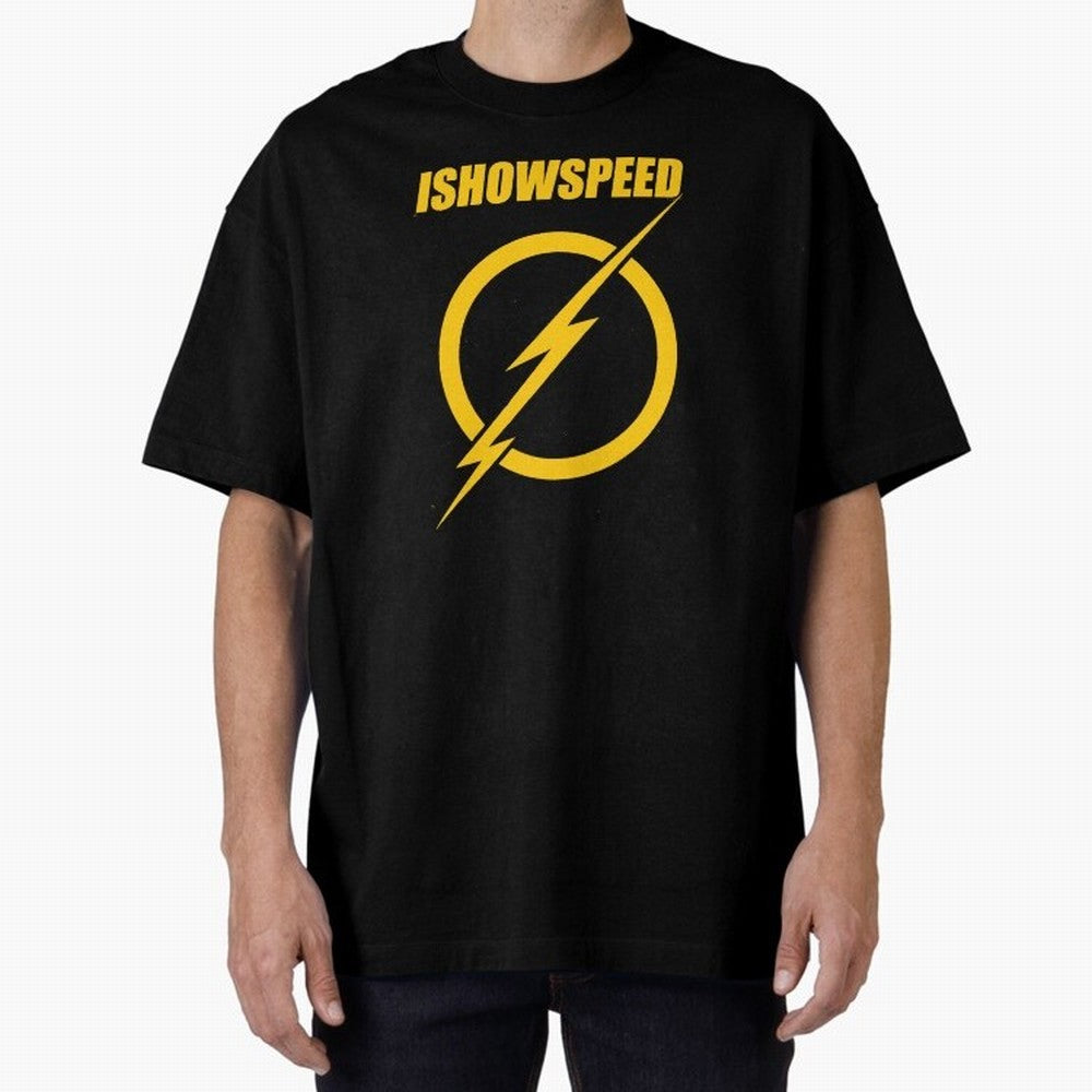 ISHOWSPEED MERCH LOGO Oversized T-Shirt Turn Up for the FIFA World Cup 2026 Journey through Neymar Highlights, Argentina, France and Brazil Pride, Fan Favorite Moments, National Team Passion, Big Match Drama and Soccer History; Perfect for People