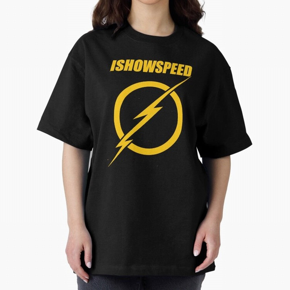 ISHOWSPEED MERCH LOGO Oversized T-Shirt Turn Up for the FIFA World Cup 2026 Journey through Neymar Highlights, Argentina, France and Brazil Pride, Fan Favorite Moments, National Team Passion, Big Match Drama and Soccer History; Perfect for People