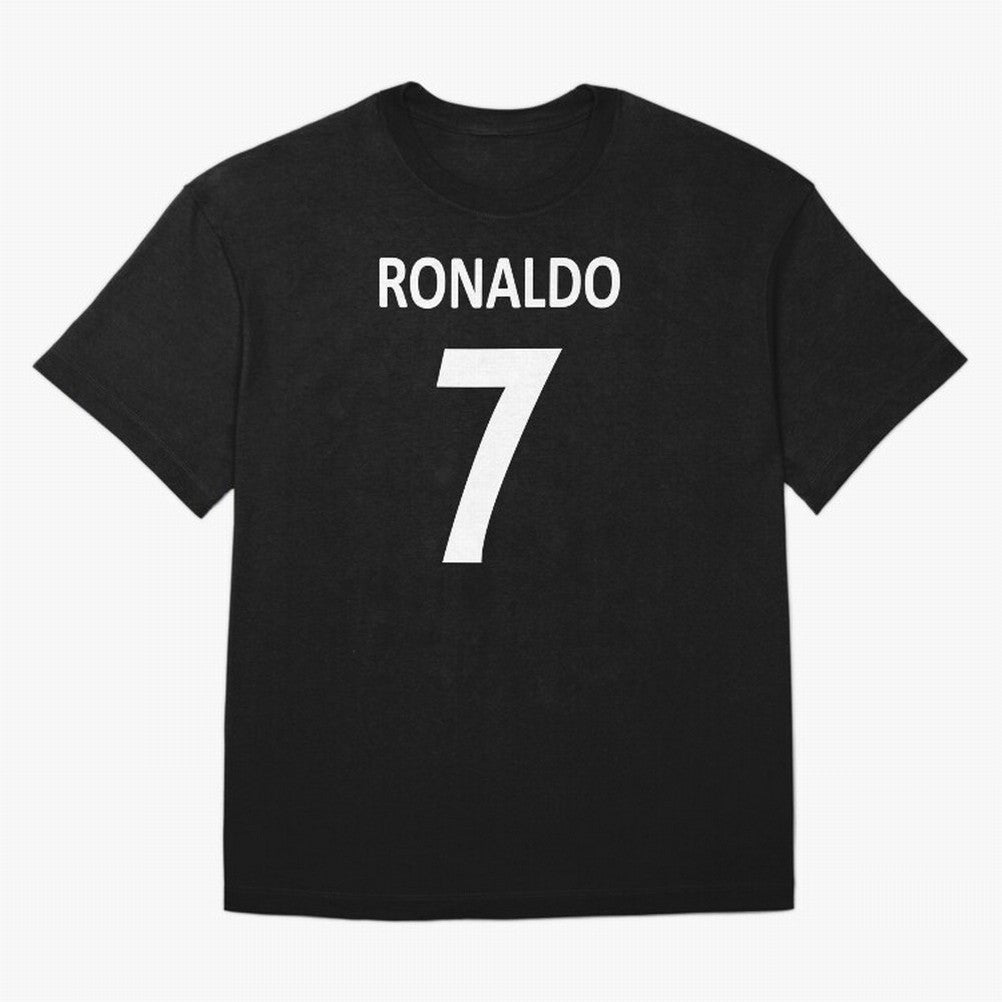 RONALDO NO.7 Oversized T-Shirt Turn Every Weekend Toward FIFA World Cup 2026 Group Stage with Mbappe and Neymar, Brazil Energy, Stadium Memories, Football Loyalty, International Chants and Championship Tradition; Ideal for Fans Who Follow Messi,
