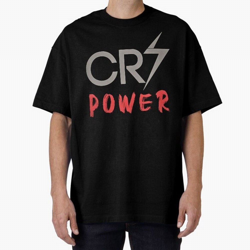 CR7 Power 2 Oversized T-Shirt Feel the Trophy Chase of FIFA World Cup 2026 Group Stage Inspired by Neymar, Haaland and Cristiano Ronaldo, Netherlands Energy, Soccer Culture, Superstar Moments, National Team Dreams and Competitive Fire; Ideal for