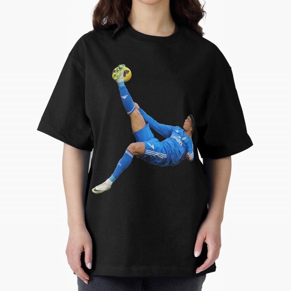cristiano ronaldo Oversized T-Shirt Celebrate Football Heritage in Match Day Hype around FIFA World Cup 2026 Group Stage, Mbappe, Netherlands, Worldwide Fan Energy, Dramatic Goals, Stadium Lights and Championship Celebrations; Perfect for Fans,