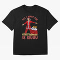 All I Want for CR7istmas is SIUUU - Cristiano Ronaldo Manchester United MUFC Christmas Jumper Oversized T-Shirt Enjoy the Biggest Football Party of FIFA World Cup 2026 Group Stage with Neymar, France Energy, Football History, Final Match Energy,