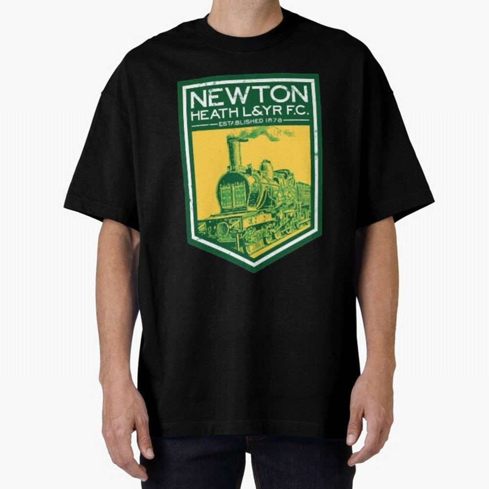 Manchester United Newton Heath 1878 Oversized T-Shirt Cheer through Every Moment of FIFA World Cup 2026 USA Canada Mexico for Fans of Messi, Neymar and Mbappe and Argentina, France and Brazil, Bringing Game Day Rituals, Football Legends, Country