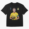 Cr7 cristiano ronaldo red black yellow blue milano real madid ronaldo cr ronaldo cristiano Portugal 7 9 united alnassr al nassr nassr al nassar hilal Oversized T-Shirt Share Global Football Passion for FIFA World Cup 2026 Group Stage, Driven by CR7