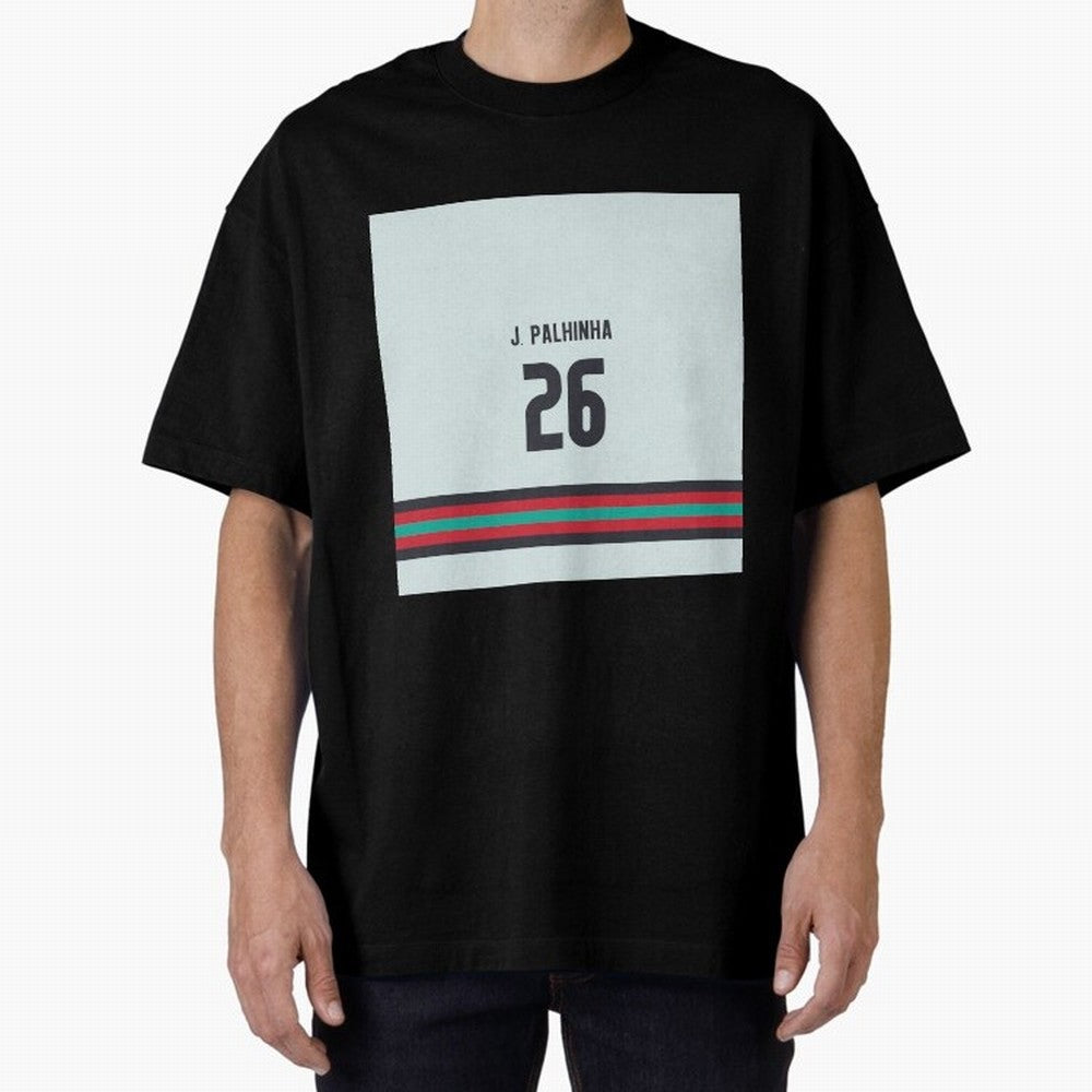 Palhinha Portugal Away Oversized T-Shirt Turn Football Passion into FIFA World Cup 2026 USA Canada Mexico Spirit, with Brazil, Portugal and Argentina, Haaland, Stadium Memories, Football Loyalty, International Chants and Championship Tradition;