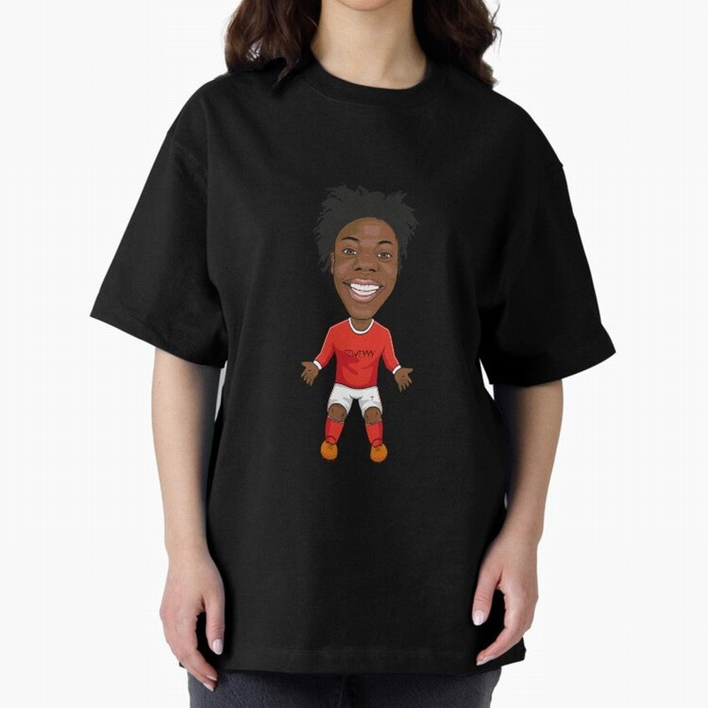 ISHOWSPEED-SEWEY Oversized T-Shirt Show Passion for the Stars of FIFA World Cup 2026 USA Canada Mexico Spirit, Filled with Argentina, Neymar, Retro Football Energy, Iconic Rivalries, Trophy Chase Drama and Stadium Atmosphere; Built for Supporters