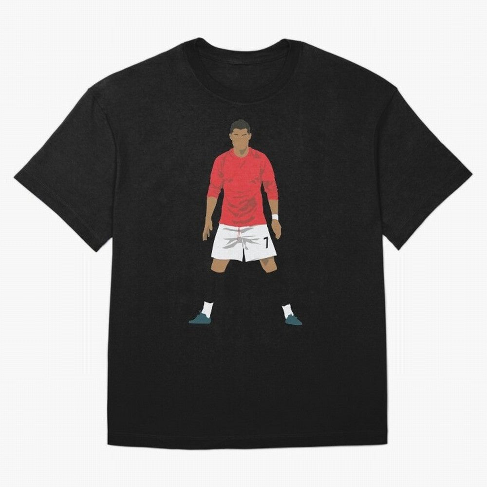 Cristiano Ronaldo MUFC Oversized T-Shirt Make Every Match About FIFA World Cup 2026 USA Canada Mexico Spirit, Highlighting France and Portugal, Neymar, Goal Celebration Energy, Supporter Heritage, Football Icons and Worldwide Tournament Joy;