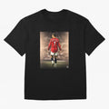 ronaldo Oversized T-Shirt Feel the Trophy Chase of FIFA World Cup 2026 Group Stage Capturing Neymar, Portugal Energy, Vintage Soccer Flavor, Modern Football Stars, National Flags and Final Night Emotion; Great for Supporters Who Love Legendary