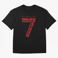 The Magnificent Seven - Man Utd Oversized T-Shirt Celebrate Supporters United by FIFA World Cup 2026 USA Canada Mexico for Fans of Cristiano Ronaldo, Haaland and CR7 and England, Bringing Stadium Chants, National Pride, Trophy Dreams and