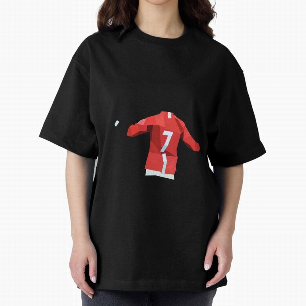 Viva Ronaldo Oversized T-Shirt Back Your Heroes with Match Day Hype around FIFA World Cup 2026 Group Stage, Haaland and Mbappe, Brazil, Portugal and Argentina, Football History, Final Match Energy, Crowd Noise and Once in a Lifetime Moments;